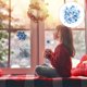 thumbnail image 5 of 1 bolsa de calcomanías de copas de nieve Ventana de Navidad Pegatinas decorativas, 5 of 5