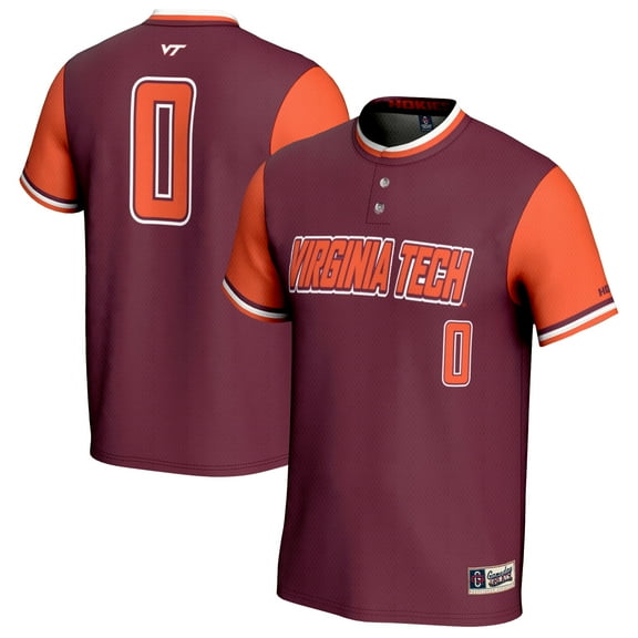 Unisex GameDay Greats #0 Maroon Virginia Tech Hokies Softball Fashion Jersey