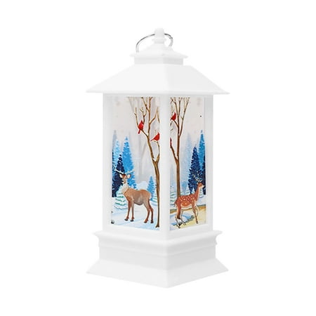 

Vokewalm Christmas Decorative Light Hanging Garden Light with LED Candle
