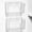 Clear White, variant on PETGLE 2 Pack Cabinet Door Organizer,Self Adhesive Lid Organizers Inside Cabinet Storage Boxes,Hanging Storage Basket Organizer Wall Mounted Pantry Caddy Cup Holder for Kitchen,Fridge,Bathroom