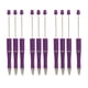 thumbnail image 4 of 10 bolígrafos con cuentas, bolígrafos de tinta negra para manualidades, regalos de fiesta, bolígrafos con cuentas violetas, 4 of 9