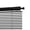 Black, variant on ZimJAHO Cordless No Drill 1-Inch Aluminum Mini Blinds,Coedless Horizontal Light Filtering Room Darkening Blinds for Indoor Windows, Home and Office, Beige, 25"W X 64"H