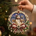 thumbnail image 4 of Christmas Pearl Diamond Painting Suncatcher Kit, Acrylic DIY Diamond and Pearl Art Painting, Christmas Diamond Painting Hanging Pendant for Home Wall Decor, 4 of 5