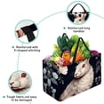 thumbnail image 3 of Rabbit Large Capacity Reusable Foldable Oxford Cloth Cube Organizer Storage Bag Picnic Baskets Picnic Basket, 3 of 7