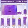 thumbnail image 3 of Set de regalo de spa DOYEEWO Lavender Bath para relajación y alivio, 3 of 7