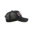 thumbnail image 3 of Top Headwear California Beach Adjustable Trucker Hat - Malibu Beach - Black, 3 of 4
