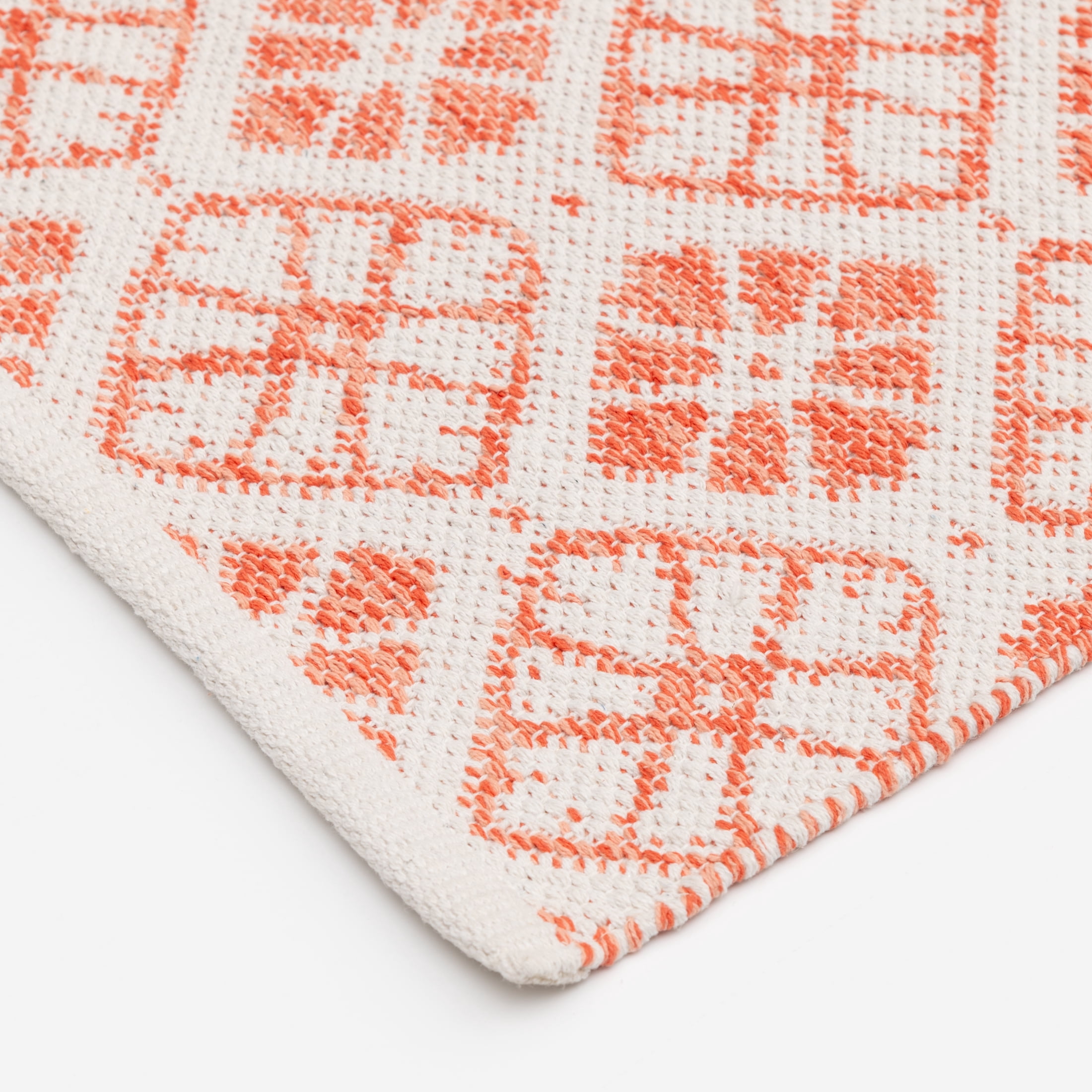 Mainstays by Becky G. & Alejandra Indoor Accent Rug, Orange Tile, 24" x 36"