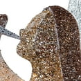 thumbnail image 6 of Northlight 60" Gold LED Lighted Angel with Trumpet Outdoor Christmas Decoration, 6 of 7