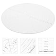 thumbnail image 5 of WEUVEB Clear Acrylic Centering Ruler for Precise Sewing, Quilting, Crafting, and Measurement Accuracy, 5 of 8