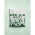 thumbnail image 3 of Chance Of Farming Sweatshirt Men -Smartprints Designs, Male 4X-Large, 3 of 4