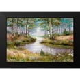 thumbnail image 2 of Withaar, Reint 18x13 Black Modern Framed Museum Art Print Titled - Mysterious stream, 2 of 5