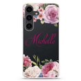 thumbnail image 3 of Light Pink Floral Samsung Galaxy Ultra Clear Case, iPhone 14, 3 of 5
