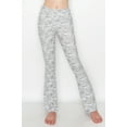 thumbnail image 2 of ALWAYS Women's Leg Flare Bell Bottom Soft Stretchy Pants HEATHERGREY S, 2 of 6
