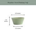 thumbnail image 3 of The Silicone Kitchen Reusable Silicone Baking Cups - Dishwasher Safe, BPA Free (24 Pack, Regular), 3 of 4