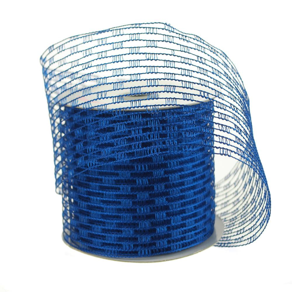 Stretch Netting Wired Mesh Ribbon, 21/2Inch, 10 Yards