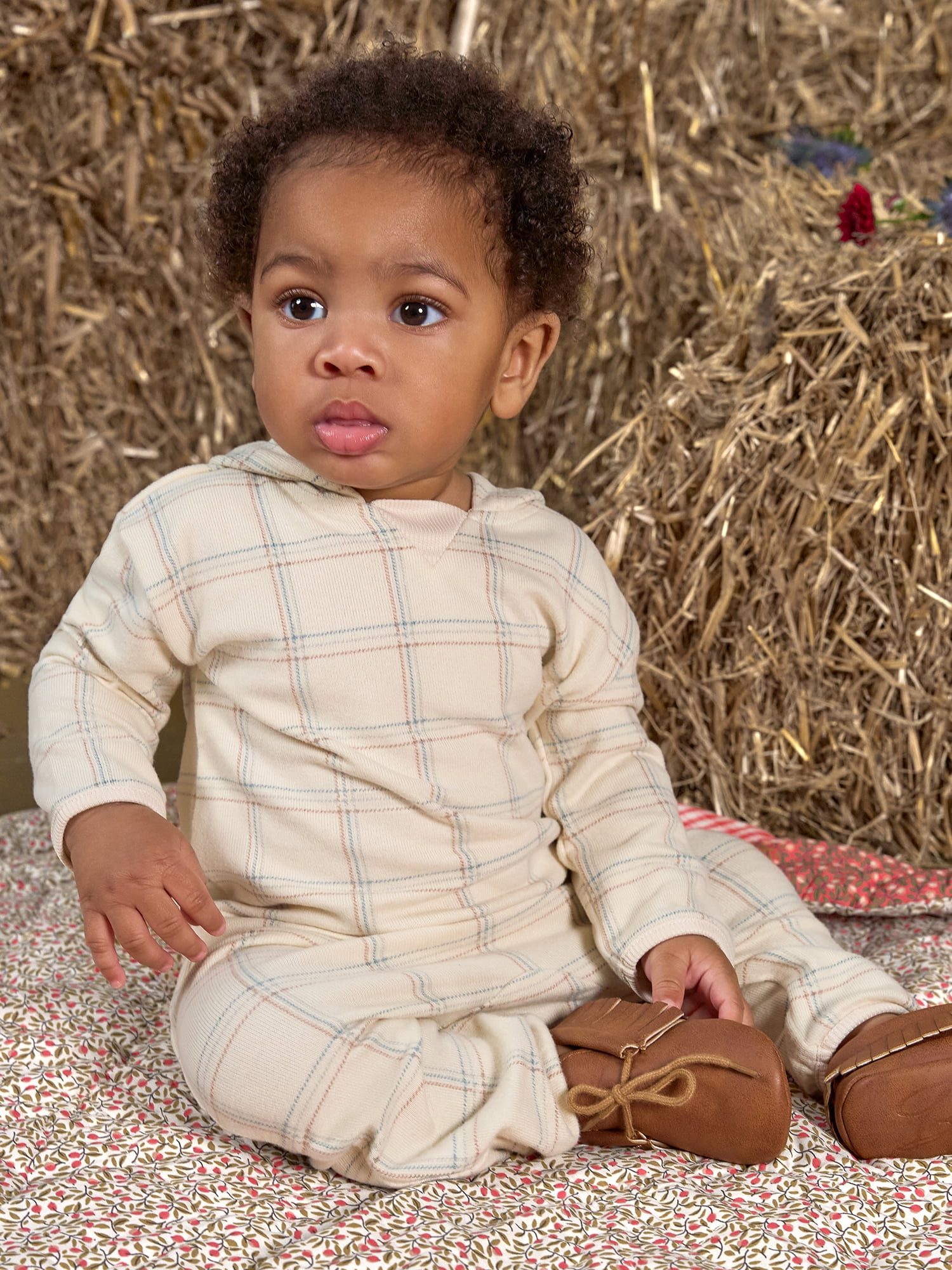 Modern Moments by Gerber Gender Neutral 2-Piece Outfit Sets, Sizes 0/3 Months - 24 Months