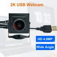 thumbnail image 4 of 160 Degree Wide Angle 1.8mm Fisheye 2K HD PC Webcam Plug & Play 30fps 2560x1440 High Speed Video Live Computer Camera, 4 of 6