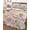 Beige, variant on Quilt King Size Bedding Set, Vintage Pink Flowers Reversible Summer Quilt 3 Pieces, Spring Floral Butterfly Retro Art Lightweight Bedspreads Coverlets with 2 Pillow Shams for All Seasons