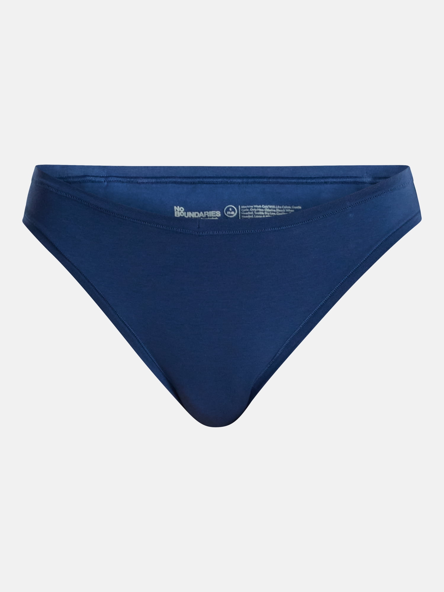 No Boundaries Cotton Stretch Jersey Cheeky Panties, 3 Pack, Women's XS-XXXL
