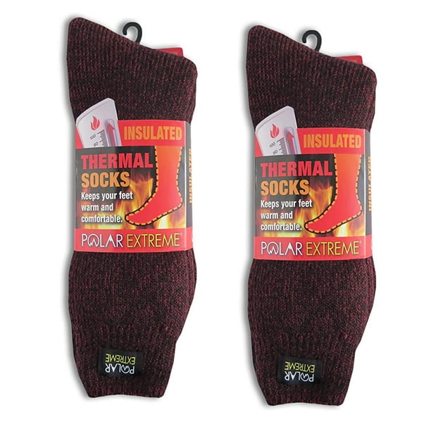 Men's Insulated Thermal Socks by Polar Extreme® (3-Pair) - Pick
