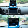 thumbnail image 4 of Kenally Ventiladores de coche ajustables, sistema de refrigeración de aire pequeño sin aspas, accesorios universales, ventilador de acondicionamiento Vehículos, repuestos y accesorios Mis Naranja Kenally VI001252-01, 4 of 6