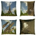 thumbnail image 1 of EREHome The tower flowers Pillow Case Home Decor Cushion Cover 20x30 Inch, 1 of 2