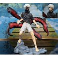 thumbnail image 2 of Tokyo Ghoul Eyepatch Ken Kaneki Battle Version Anime Action Figure Model 23Cm,Pvc Statue Collection Toy Desktop Decoration, 2 of 6