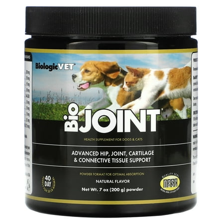 UPC: 0892644000146 | BiologicVet BioJoint For Dogs & Cats Natural 7 oz (200 g) Flora