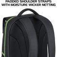 thumbnail image 3 of ENHANCE Console Gaming Backpack Compatible with Xbox Series X, Xbox Series S - Storage Compartments for Controllers, Games & Accessories - Headset Storage, Cable Organizers & Zippered Mesh Pockets, 3 of 9