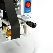Manual Ribbon Coding Hot Foil Stamping Machine Batch Date Code Printer +Word Box