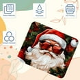 thumbnail image 3 of Santa Claus Printed Square Gaming Mouse Pad, 8.3x9.8 Inch Non-Slip Rubber Bottom Mousepad for Office and Gaming, 3 of 6