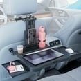 thumbnail image 3 of Steering Wheel Desk Car Food Eating Tray Table,Car Laptop Desk with Phone/Tablet/Cup Holder for SUVs,Trucks & Vans, 3 of 7