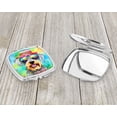 thumbnail image 3 of Carolines Treasures DAC2554SCM 3 x 2.75 in. Schnauzer Hippie Dawg Compact Mirror, 3 of 4