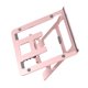 thumbnail image 4 of Soporte ajustable para computadora portátil de aleación de aluminio Soporte de soporte para computadora portátil de metal Soporte de escritorio, oro rosa Inevent EL2754-01B, 4 of 7