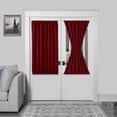 thumbnail image 1 of Cortina DWCN French Door 137 x 102 cm, térmica, opaca, color burdeos, 1 of 7