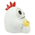 thumbnail image 2 of Ebros Furry Bones The White Hen Chicken Nugget Costumed Skeleton Figurine Small Furrybones Chicken With Hatching Chick Collectible Sculpture, 2 of 4