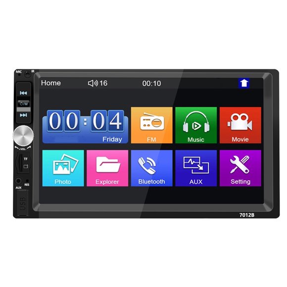 Kyusrd Car Accessories Tools Deals!7-inch Touching Screen Car MP5 Audio and Video Player Car Multi-function Player Bluetooth Hands- Call Reversing Video Supports USB/AUX/T Flash/FM