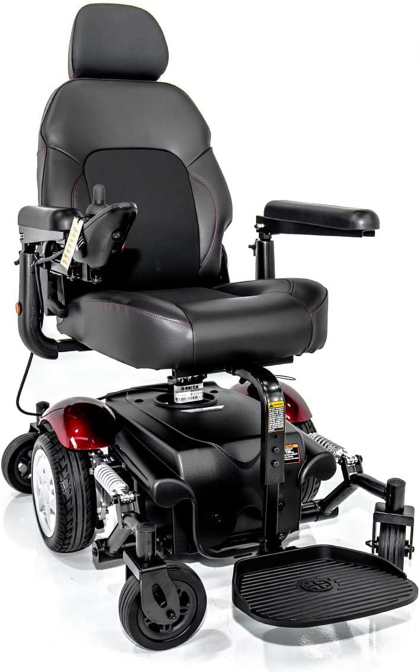 Merits Vision Sport Lift Power Elevating Seat Electric Powerchair P326D + Challenger Vinyl Cover