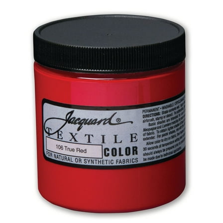 Jacquard Textile Color - Fabric Paint - (8 oz) - True Red