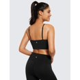 thumbnail image 2 of Top deportivo CRZ YOGA Butterluxe con relleno ajustable negro M, 2 of 5