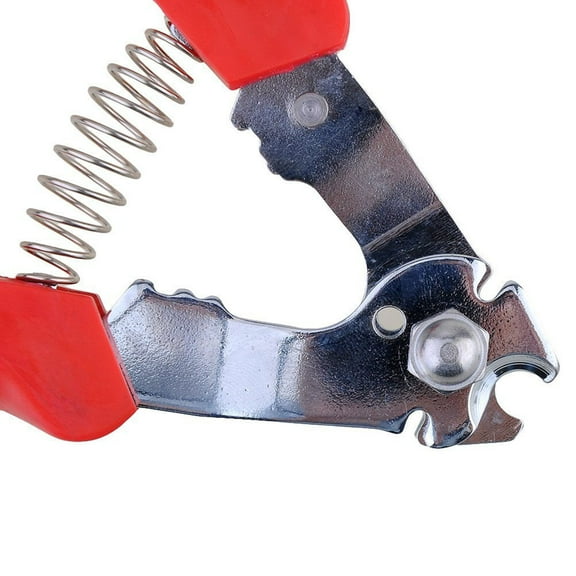 Masteelf Durable Cutting Pliers for Bicycle Cables Made of Stainless Steel in Red 15x12x3cm
