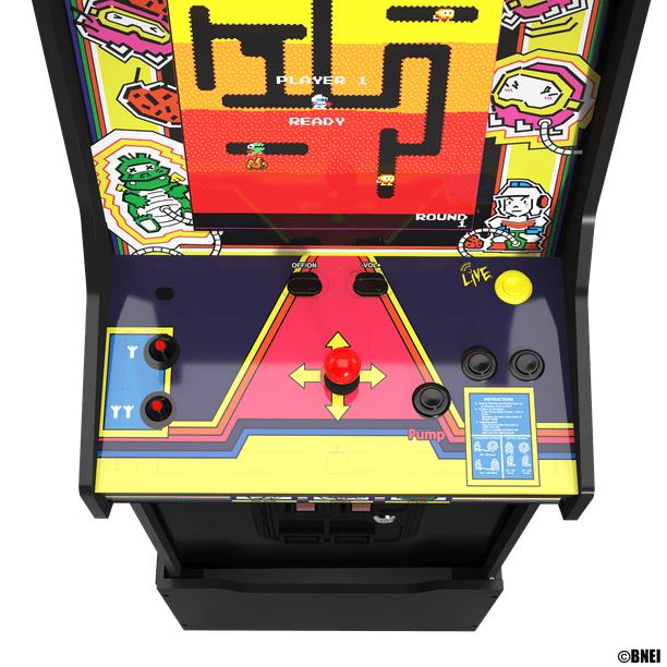Bandai Namco Legacy Edition: Arcade1Up Dig Dug Retro Video Games