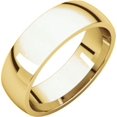 thumbnail image 1 of 6mm Light Comfort Fit Wedding Band in 18k Yellow Gold - Size 7.5, 1 of 7