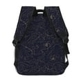 thumbnail image 4 of Balery Copper-Gold Gloss Outline Peony Mochila Escolar Impresa, Mochila Ligera para Viajes Casual, Mochila Duradera y Cómoda Multifuncional, Mochila para Laptop-One Size, 4 of 5