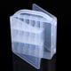thumbnail image 3 of Estuche Universal para de uñas organizador de cajas para 30 botellas, ahorro de espacio 12x11x3,2", 3 of 9