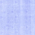 thumbnail image 1 of Ahgly Company Indoor Square Abstract Blue Modern Area Rugs, 8' Square, 1 of 4