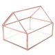 thumbnail image 5 of Contenedor de terrario de casa, Contenedor de terrario de vidrio, Sembradora de terrario suculenta, Terrario de vidrio geométrico, Decoración de boda, Caja de tarjetas, Terrario de planta de, 5 of 8