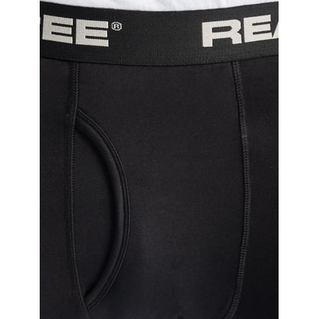 Realtree Men's Heavyweight Fleece Base Layer Thermal Pants, Black, M