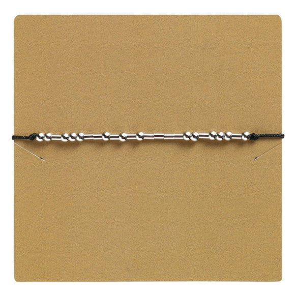 Dvkptbk Bracelet Collier Mot de Passe Bracelet Alphanumérique Couple Bracelet Mot de Passe Bracelet Bijou