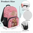thumbnail image 7 of Aplkyhs Cute Capybara School Backpack for Girls Boys Students 6-18 Large Capacity Ergonomic Padded Adjustable Shoulder Straps for Elementary Middle High School Daily Use, 7 of 7